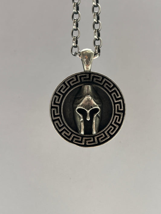 Corinthian Geometric Pendant